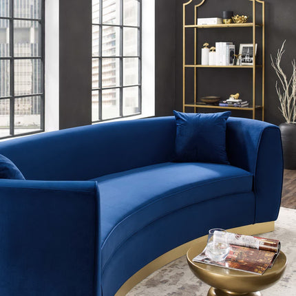 Modway EEI-3408 Resolute Curved Performance Velvet Sofa Modway
