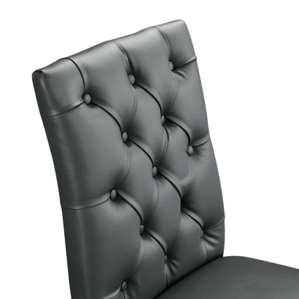 Modway EEI-3472 Duchess Vinyl Dining Chair Set of 2 Modway