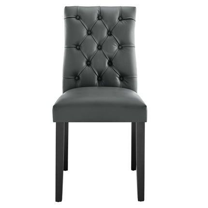 Modway EEI-3472 Duchess Vinyl Dining Chair Set of 2 Modway