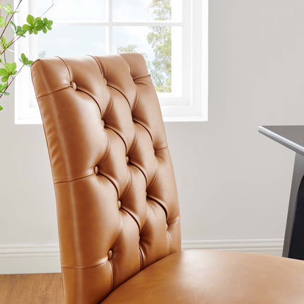 Modway EEI-3472 Duchess Vinyl Dining Chair Set of 2 Modway