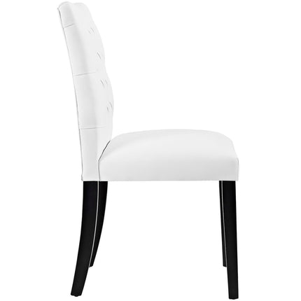Modway EEI-3472 Duchess Vinyl Dining Chair Set of 2 Modway
