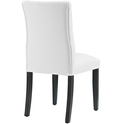 Modway EEI-3472 Duchess Vinyl Dining Chair Set of 2 Modway