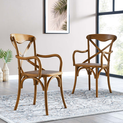 Modway EEI-3479 Gear Dining Armchair Set of 2 Modway