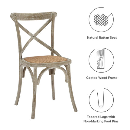 Modway EEI-3481 Gear Dining Side Chair Set of 2 Modway