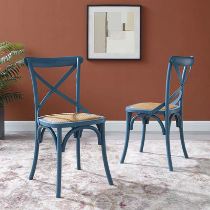 Modway EEI-3481 Gear Dining Side Chair Set of 2 Modway