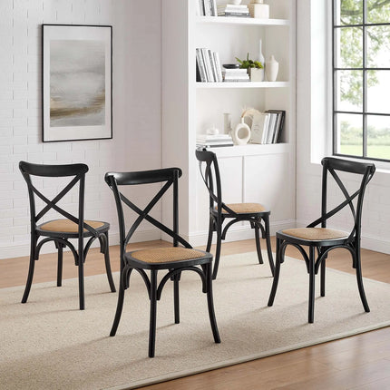 Modway EEI-3482 Gear Dining Side Chair Set of 4 Modway