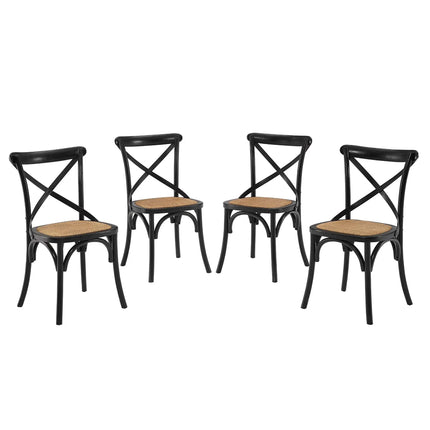 Modway EEI-3482 Gear Dining Side Chair Set of 4 Modway