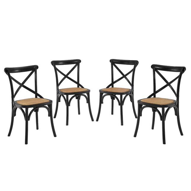 Modway EEI-3482 Gear Dining Side Chair Set of 4 Modway