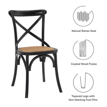 Modway EEI-3482 Gear Dining Side Chair Set of 4 Modway