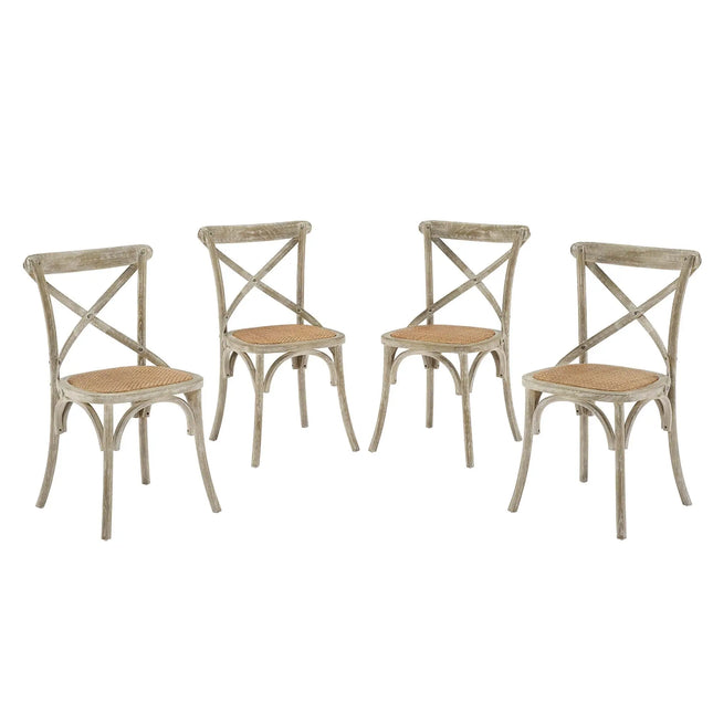 Modway EEI-3482 Gear Dining Side Chair Set of 4 Modway