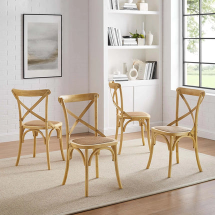 Modway EEI-3482 Gear Dining Side Chair Set of 4 Modway