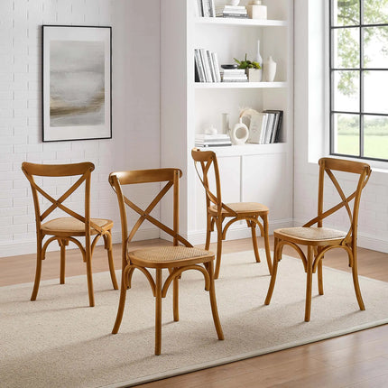 Modway EEI-3482 Gear Dining Side Chair Set of 4 Modway