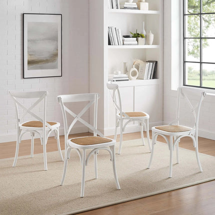 Modway EEI-3482 Gear Dining Side Chair Set of 4 Modway