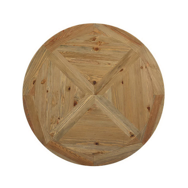Modway EEI-3492 Stitch 47" Round Pine Wood Dining Table - Plaza Home Decor