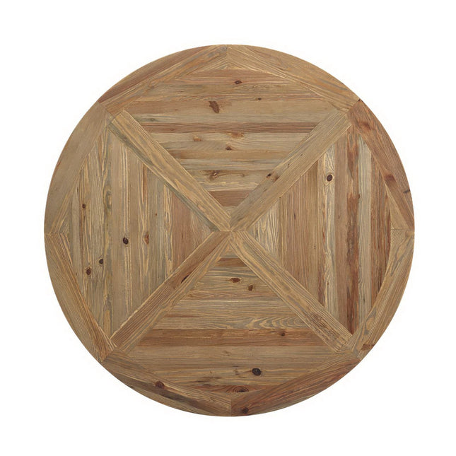 Modway EEI-3493 Column 59" Round Pine Wood Dining Table Modway