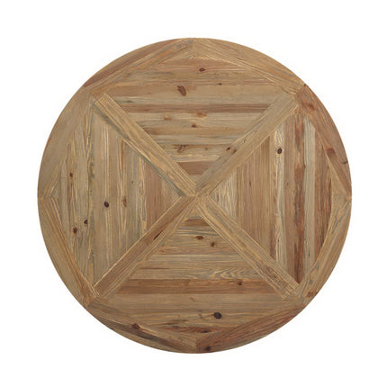 Modway EEI-3494 Stitch 59" Round Pine Wood Dining Table - Plaza Home Decor