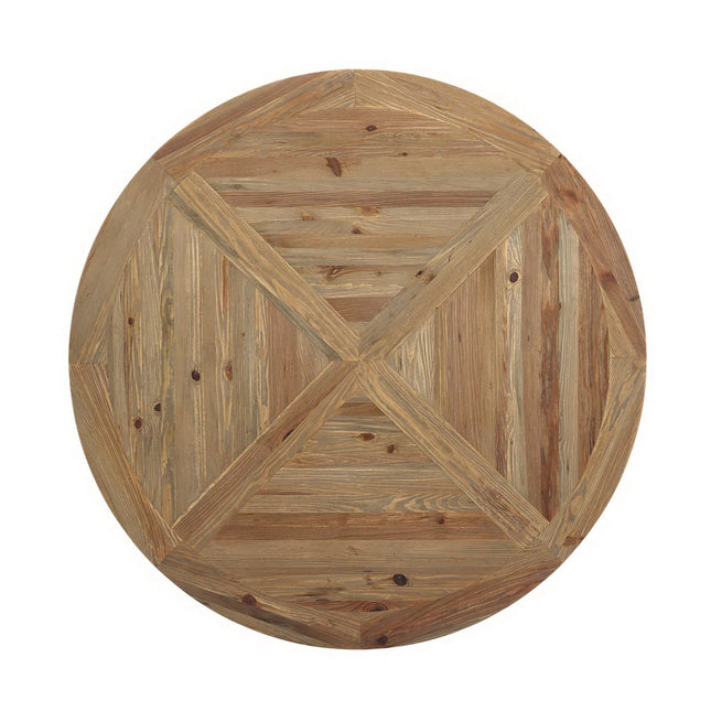 Modway EEI-3494 Stitch 59" Round Pine Wood Dining Table - Plaza Home Decor