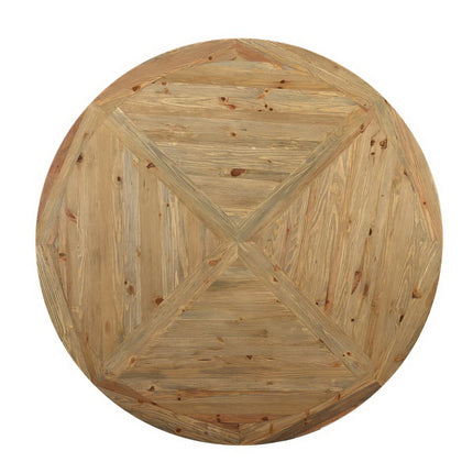 Modway EEI-3496 Stitch 71" Round Pine Wood Dining Table - Plaza Home Decor
