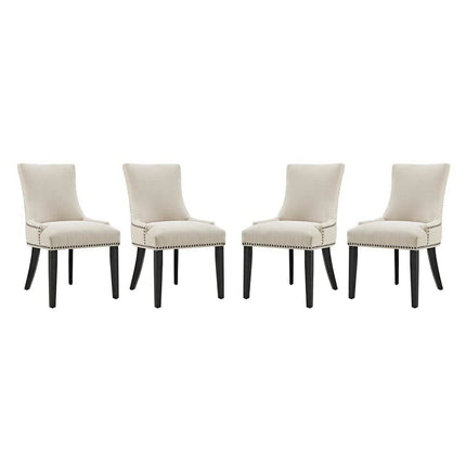 Modway EEI-3497 Marquis Fabric Dining Chair Set of 4 Modway