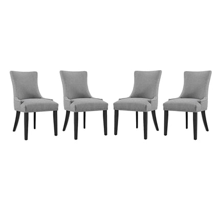 Modway EEI-3497 Marquis Fabric Dining Chair Set of 4 Modway