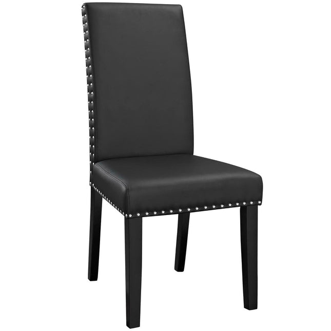 Modway EEI-3554 Parcel Vinyl Dining Side Chair Set of 4 Modway