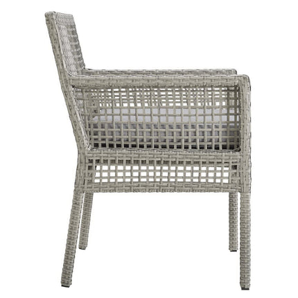 Modway EEI-3560 Aura 7 Piece Outdoor Patio Wicker Rattan Set Modway