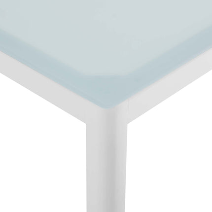 Modway EEI-3576 Raleigh 59" Outdoor Patio Aluminum Dining Table Modway