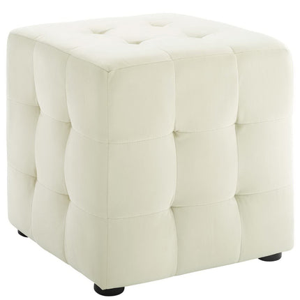 Modway EEI-3577 Contour Tufted Cube Performance Velvet Ottoman Modway
