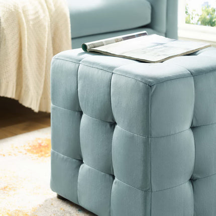 Modway EEI-3577 Contour Tufted Cube Performance Velvet Ottoman Modway