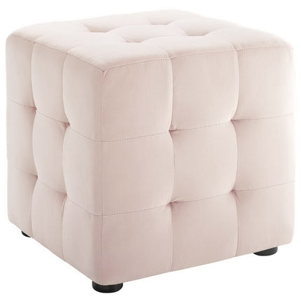 Modway EEI-3577 Contour Tufted Cube Performance Velvet Ottoman Modway