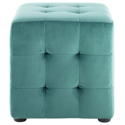 Modway EEI-3577 Contour Tufted Cube Performance Velvet Ottoman Modway