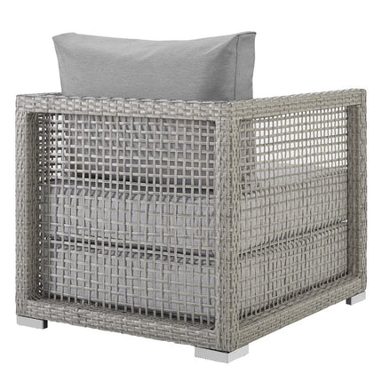 Modway EEI-3595 Aura 3 Piece Outdoor Patio Wicker Rattan Set Modway