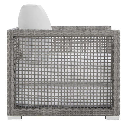 Modway EEI-3596 Aura 4 Piece Outdoor Patio Wicker Rattan Set Modway