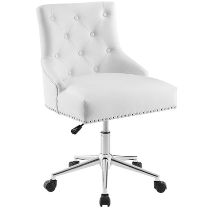 Modway EEI-3608 Regent Tufted Button Swivel Faux Leather Office Chair Modway
