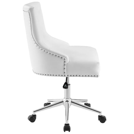 Modway EEI-3608 Regent Tufted Button Swivel Faux Leather Office Chair Modway