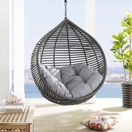 Modway EEI-3614 Garner Teardrop Outdoor Patio Swing Chair Modway