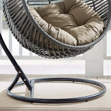 Modway EEI-3614 Garner Teardrop Outdoor Patio Swing Chair Modway