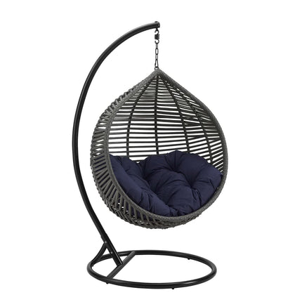 Modway EEI-3614 Garner Teardrop Outdoor Patio Swing Chair Modway