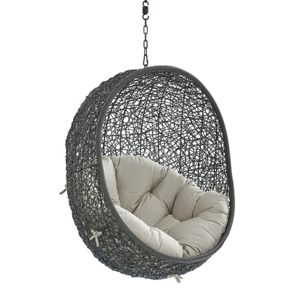 Modway EEI-3634 Hide Sunbrella® Fabric Swing Outdoor Patio Lounge Chair Without Stand Modway