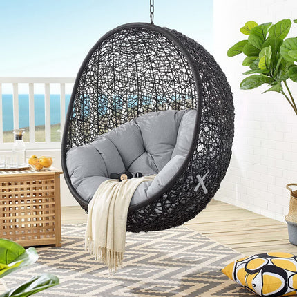 Modway EEI-3635 Encase Sunbrella® Fabric Swing Outdoor Patio Lounge Chair Without Stand Modway