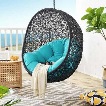 Modway EEI-3636 Encase Swing Outdoor Patio Lounge Chair Without Stand Modway
