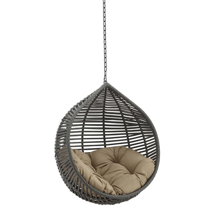 Modway EEI-3637 Garner Teardrop Outdoor Patio Swing Chair Without Stand Modway