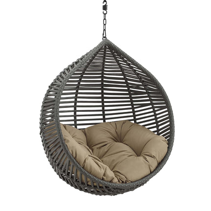 Modway EEI-3637 Garner Teardrop Outdoor Patio Swing Chair Without Stand Modway