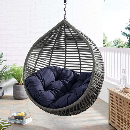 Modway EEI-3637 Garner Teardrop Outdoor Patio Swing Chair Without Stand Modway