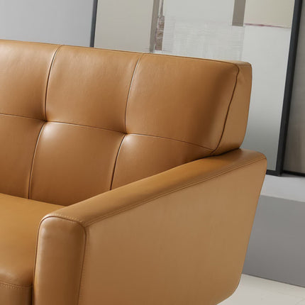 Modway EEI-3733 Engage Top-Grain Leather Living Room Lounge Sofa Modway