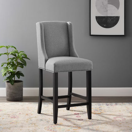 Modway EEI-3735 Baron Upholstered Fabric Counter Stool Modway