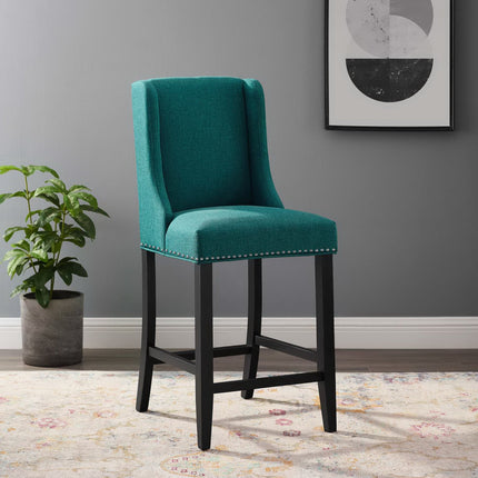 Modway EEI-3735 Baron Upholstered Fabric Counter Stool Modway