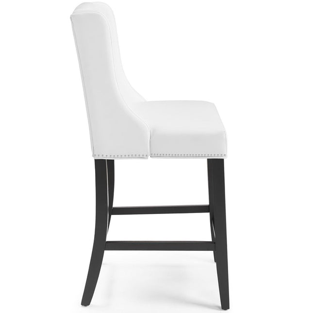 Modway EEI-3736 Baron Faux Leather Counter Stool Modway