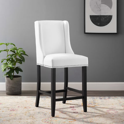 Modway EEI-3736 Baron Faux Leather Counter Stool Modway