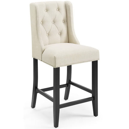 Modway EEI-3739 Baronet Tufted Button Upholstered Fabric Counter Stool Modway